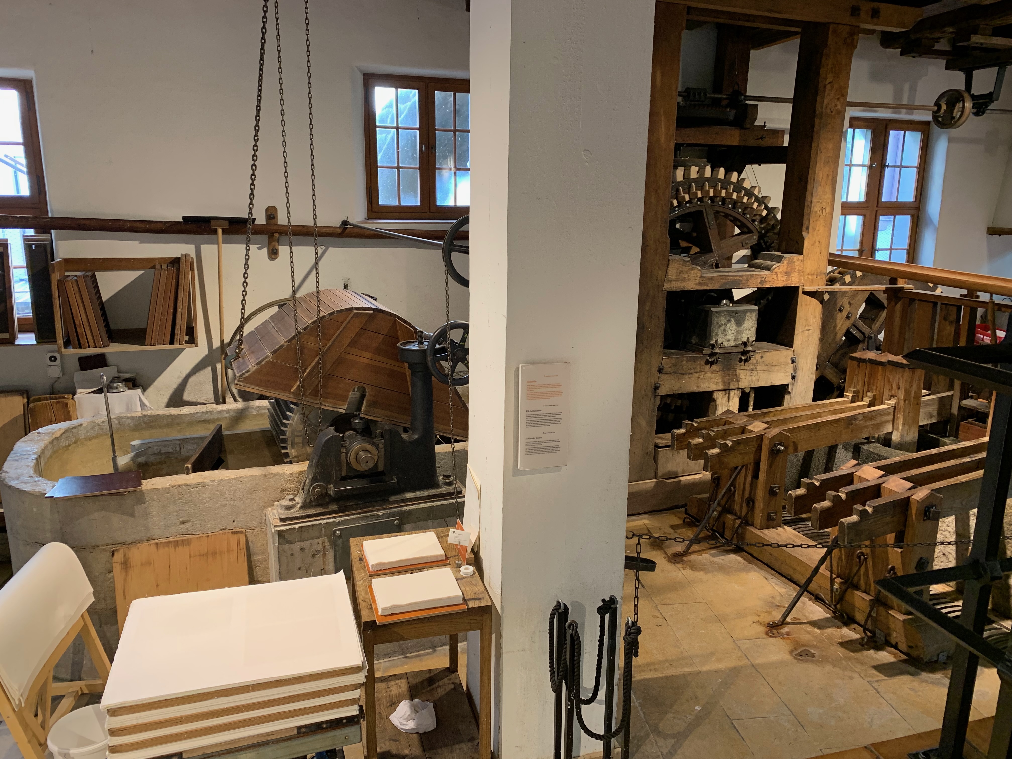 I learned how to make paper (and made some myself!)